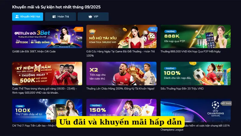 Ưu đãi và khuyến mãi hấp dẫn